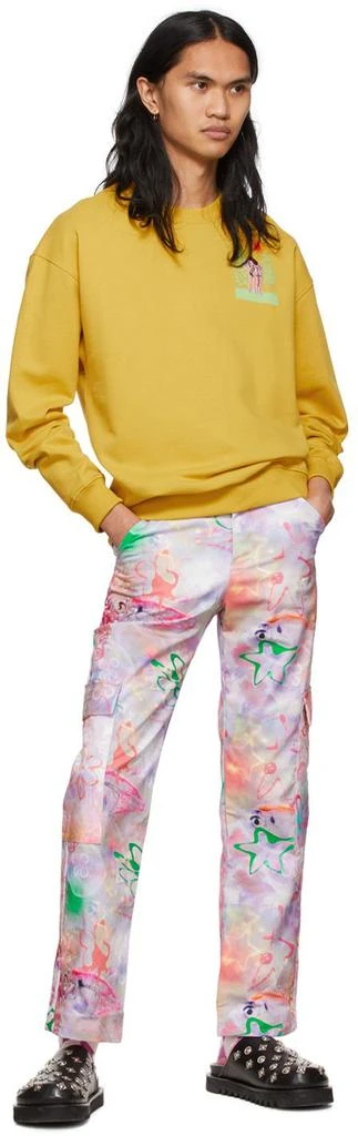 商品Carne Bollente|Yellow Eden Spark Sweatshirt,价格¥291,第4张图片详细描述