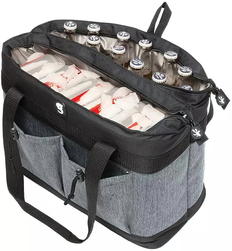 商品geckobrands|geckobrands 2 Compartment Tote Cooler,价格¥412,第4张图片详细描述