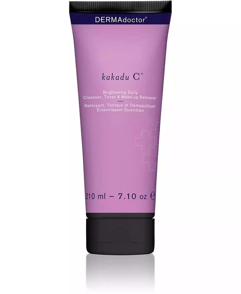 商品DERMAdoctor|Kakadu C Brightening Daily Cleanser, Toner & Make-Up Remover, 7.1-oz.,价格¥184,第1张图片