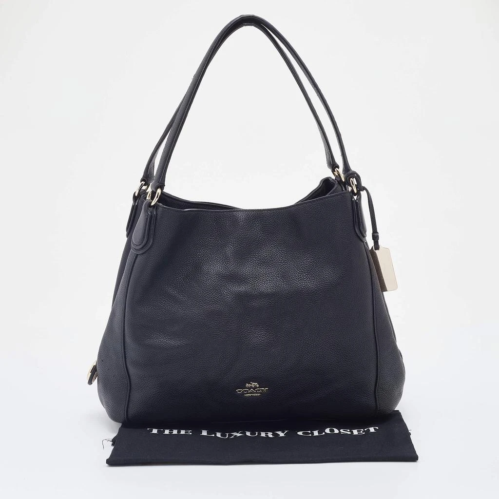 Coach Black Pebbled Leather Edie 31 Shoulder Bag 商品