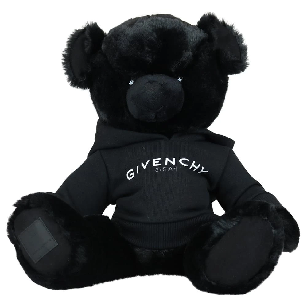 商品Givenchy|Black Logo Devil Hoodie Teddy Bear,价格¥1530,第2张图片详细描述