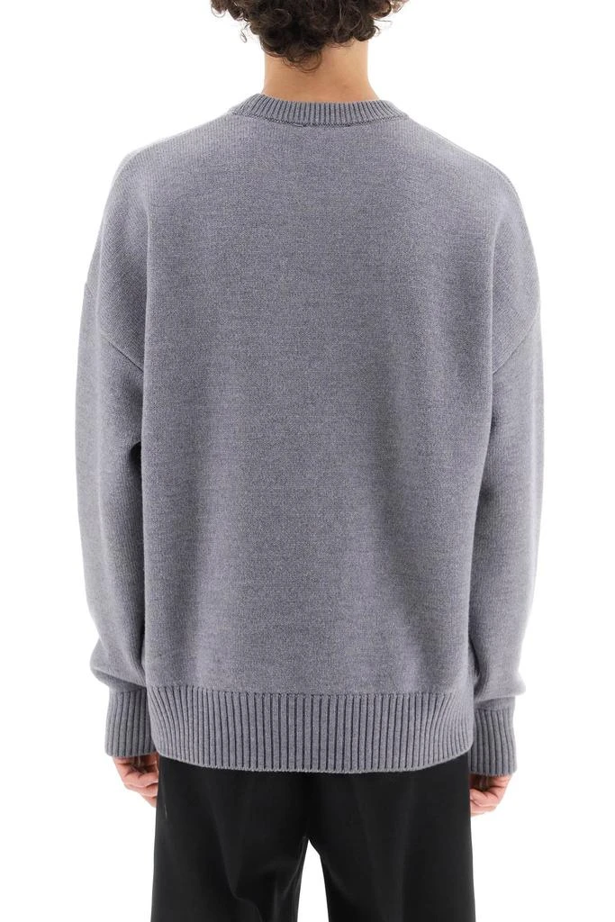 商品AMI|Ami paris adc virgin wool sweater,价格¥3107,第3张图片详细描述