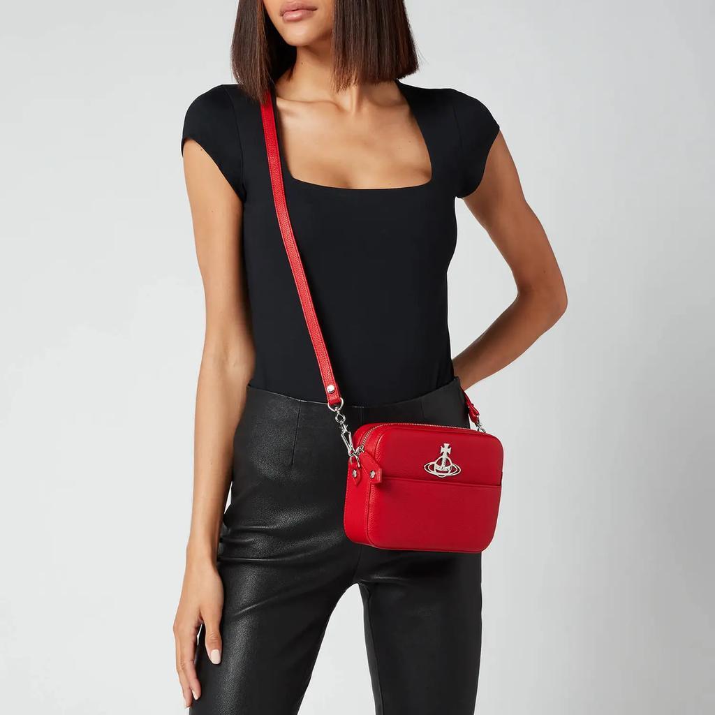 商品Vivienne Westwood|Vivienne Westwood Women's Johanna Cross Body Bag - Red,价格¥2071,第4张图片详细描述