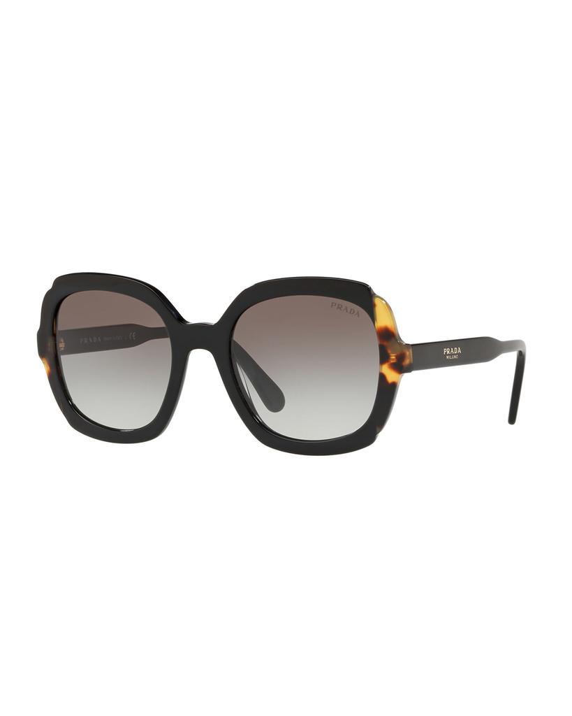 商品Prada|Mirrored Acetate Sunglasses,价格¥2399,第1张图片