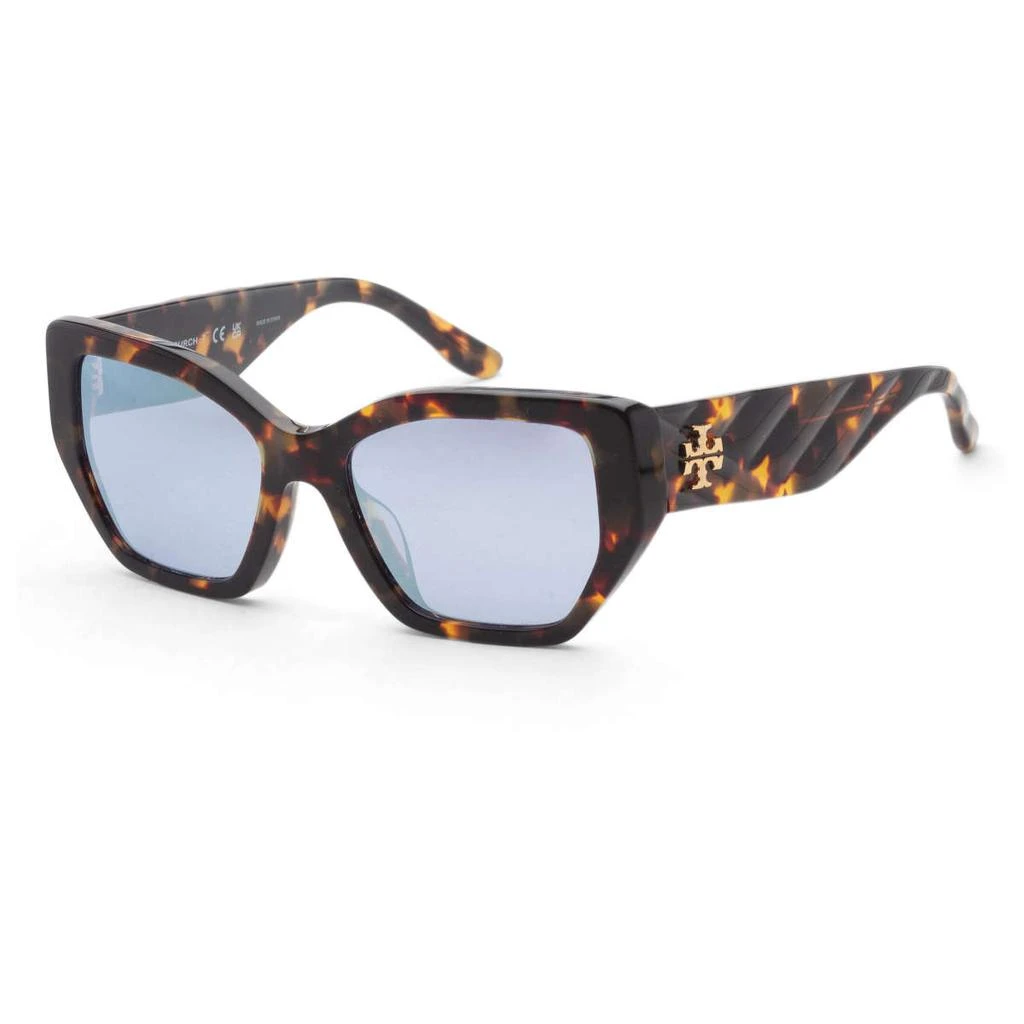 商品Tory Burch|Tory Burch Women's Brown Geometric Sunglasses,价格¥414,第1张图片