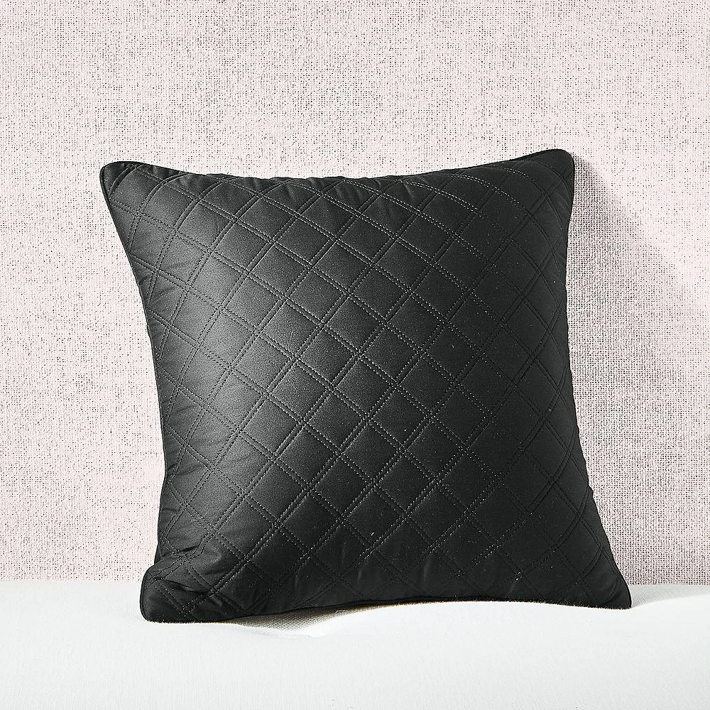 Hudson Park Double Diamond Decorative Pillow, 16" x 16" - Exclusive 商品