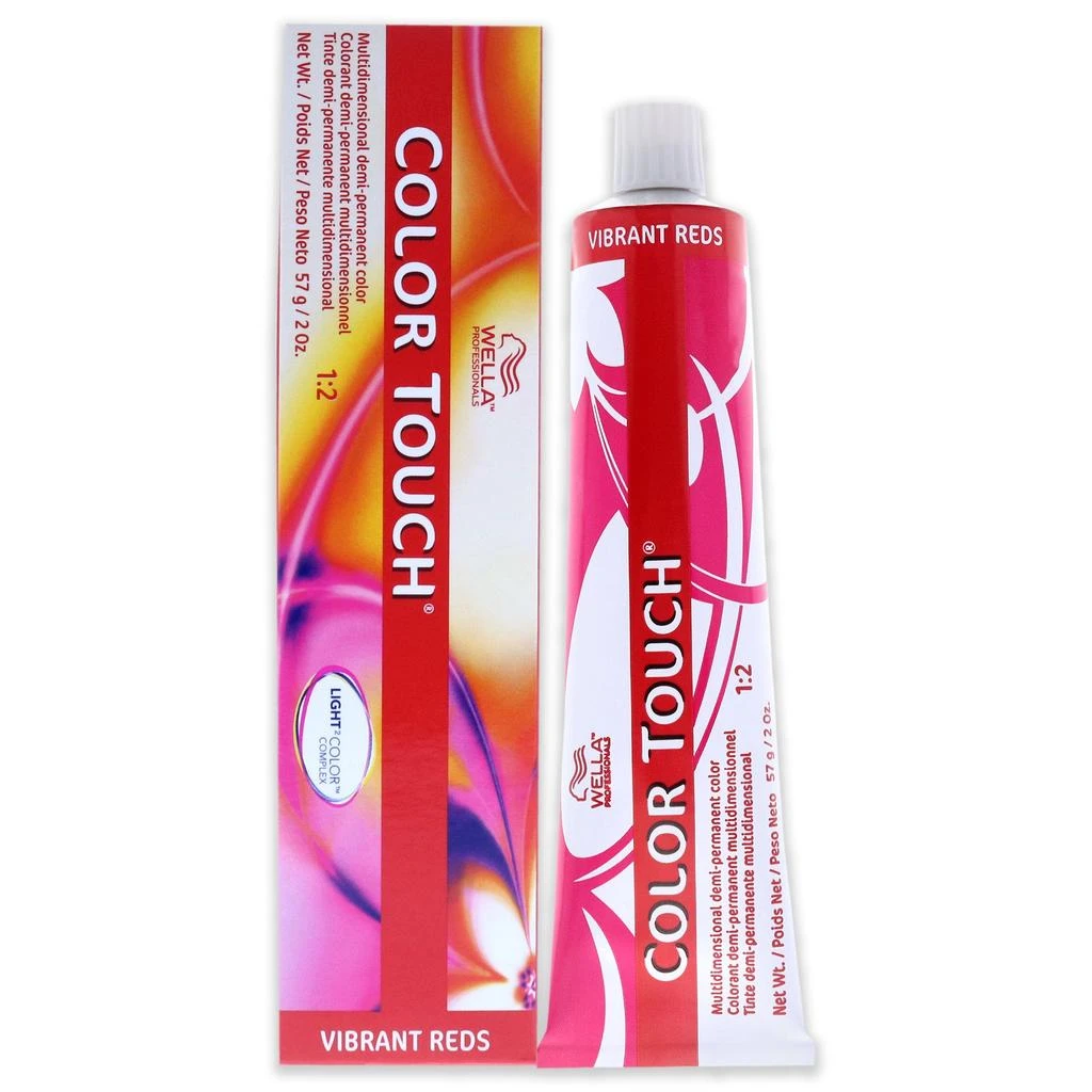 商品Wella|Color Touch Demi-Permanent Color - 4 5 Medium Brown-Red-Violet For Unisex 2 oz Hair Color,价格¥118,第1张图片