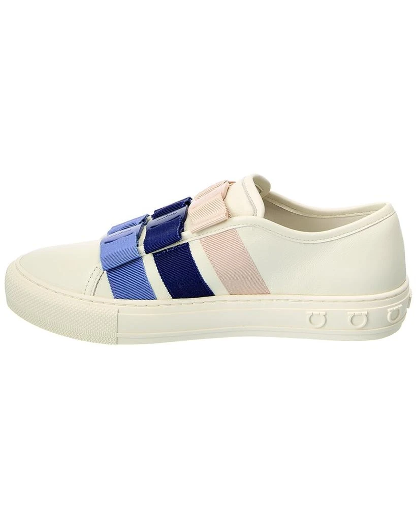 商品Salvatore Ferragamo|Salvatore Ferragamo Nataly Leather Sneaker,价格¥3147,第2张图片详细描述