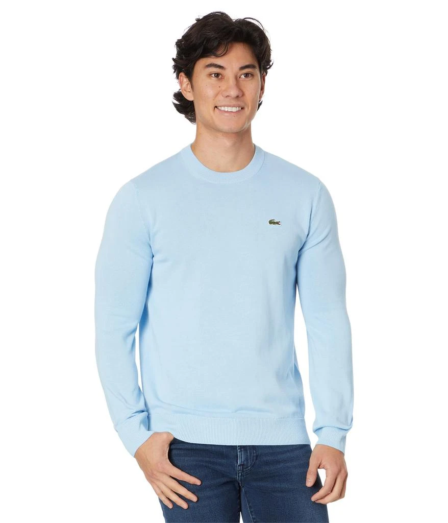 商品Lacoste|Long Sleeve Crew Neck Sweater,价格¥592,第1张图片