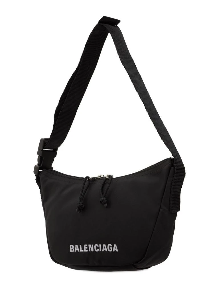 商品Balenciaga|Wheel Sling Nylon Shoulder Bag,价格¥5346,第3张图片详细描述