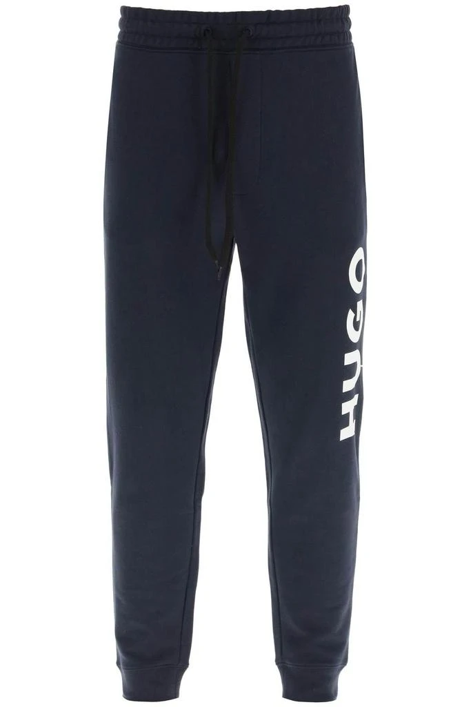 商品Hugo Boss|LOGO PRINT COTTON SWEATPANTS,价格¥227,第1张图片