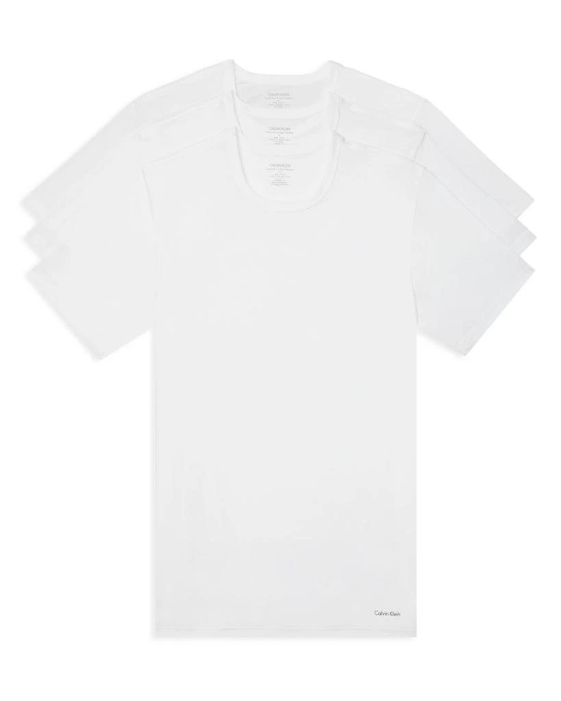 商品Calvin Klein|Short-Sleeve Crewneck Slim Fit Tee - Pack of 3,价格¥236,第1张图片