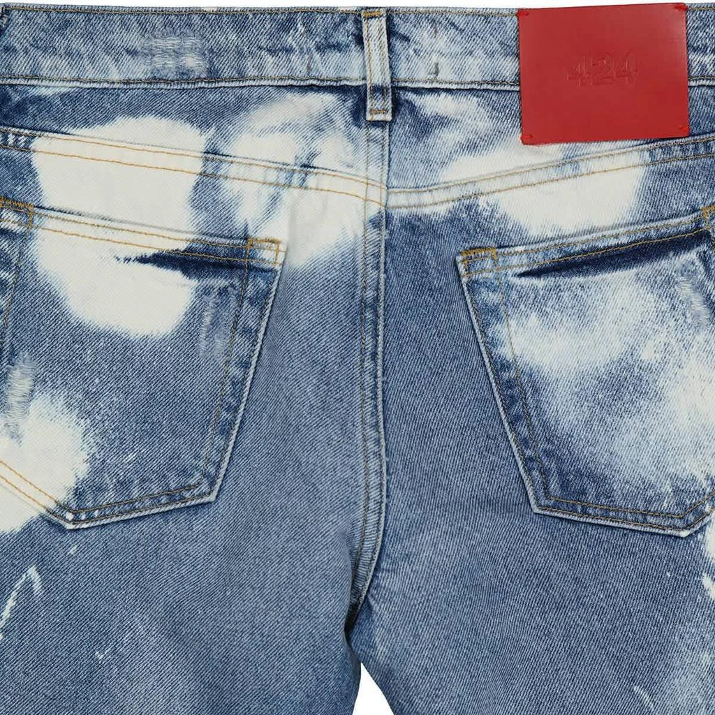 商品424|424 Mens Blue Marshall Jeans Washed-out, Size X-Small,价格¥378,第3张图片详细描述
