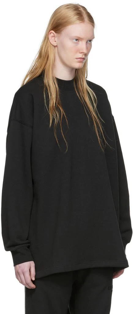 商品Essentials|Black Relaxed Sweatshirt,价格¥602,第2张图片详细描述