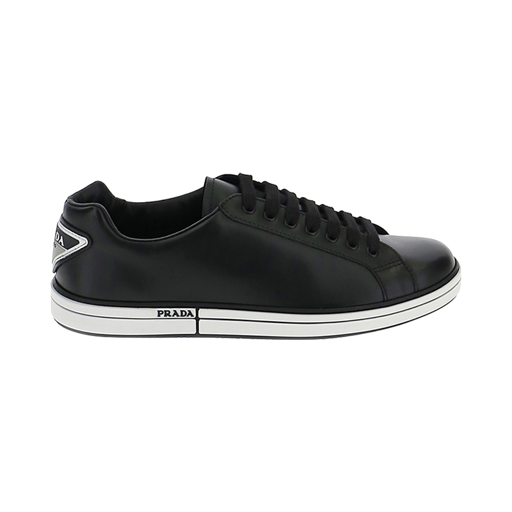 商品Prada|Prada 普拉达 男士黑色休闲板鞋 4E3314-6DT-F0002,价格¥3466,第1张图片