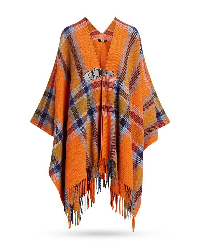 Fringe Trim Poncho 商品