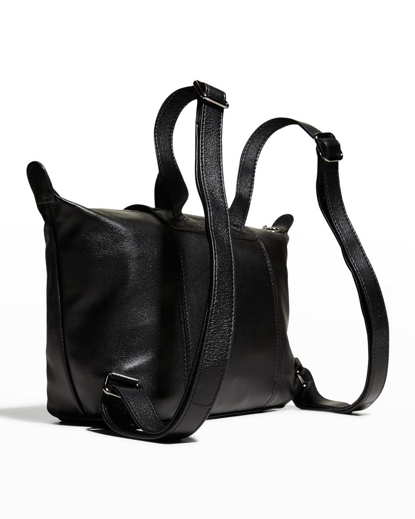 Le Pliage Lambskin Leather Backpack商品第4张图片规格展示