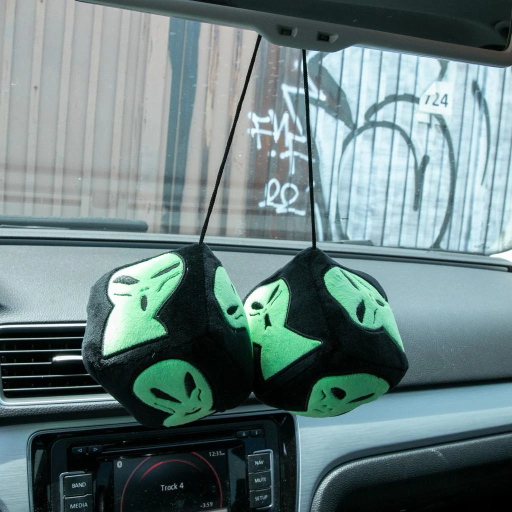 商品RIPNDIP|We Out Here Fuzzy Dice (Black),价格¥137,第2张图片详细描述