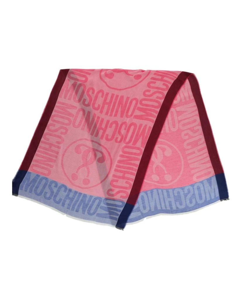 商品Moschino|Logo Silk Scarf,价格¥492,第2张图片详细描述