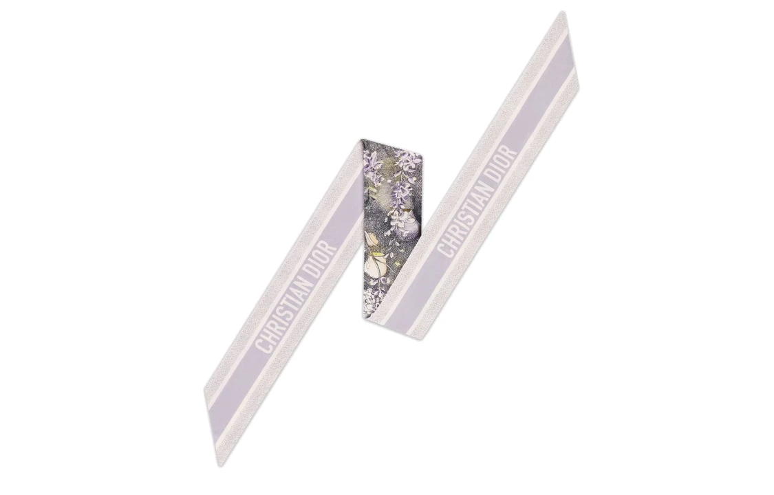 商品[国内直发] Dior|[预售3天]迪奥 薰衣草图案 丝巾 女款 多色,价格¥2435,第3张图片详细描述
