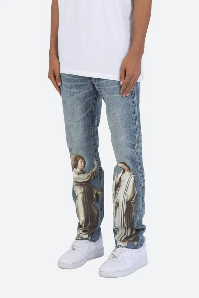 商品MNML|V234 Angel Baggy Denim - Blue,价格¥362,第2张图片详细描述