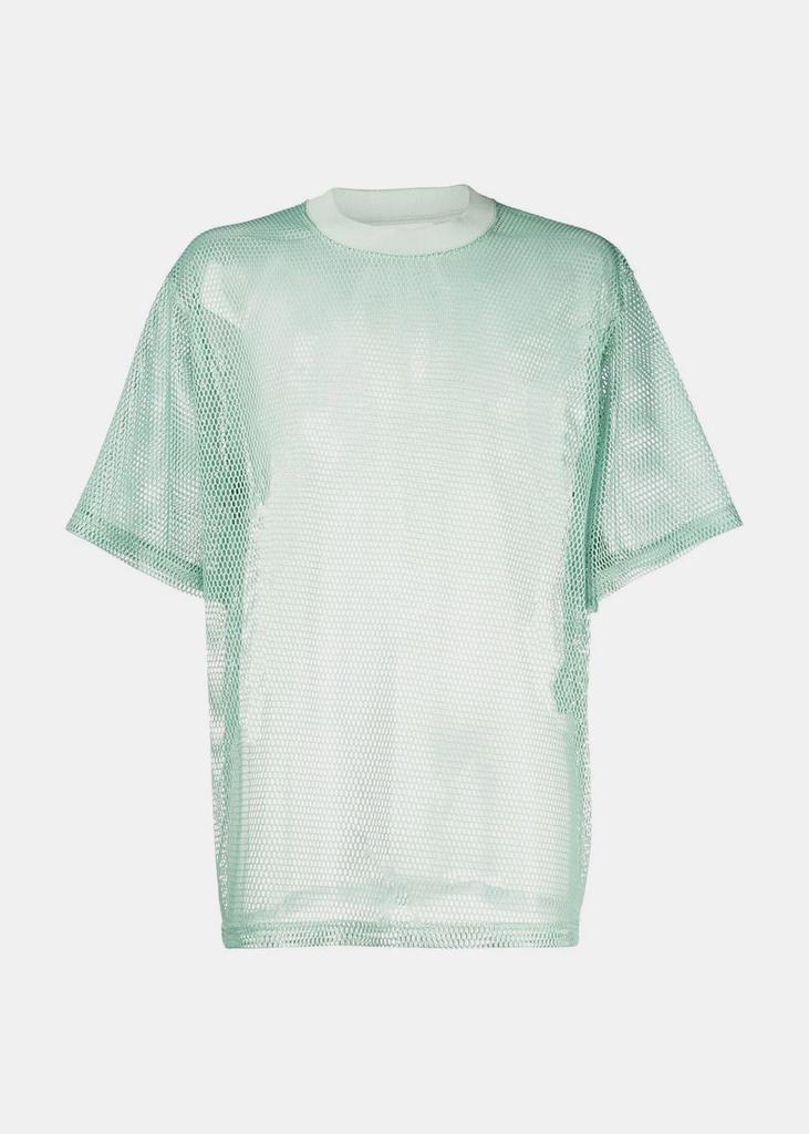AMI Alexandre Mattiussi Auqa Oversized Mesh T-Shirt商品第1张图片规格展示