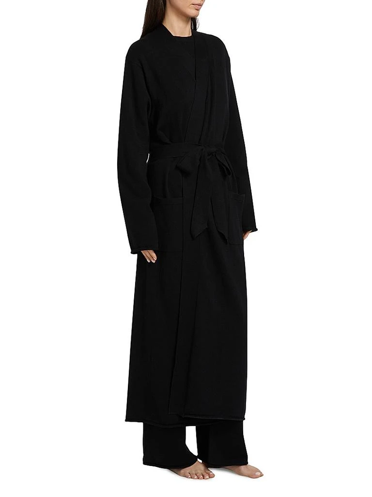 商品Papinelle|Do Not Disturb Cotton-Cashmere Maxi Robe,价格¥2730,第4张图片详细描述