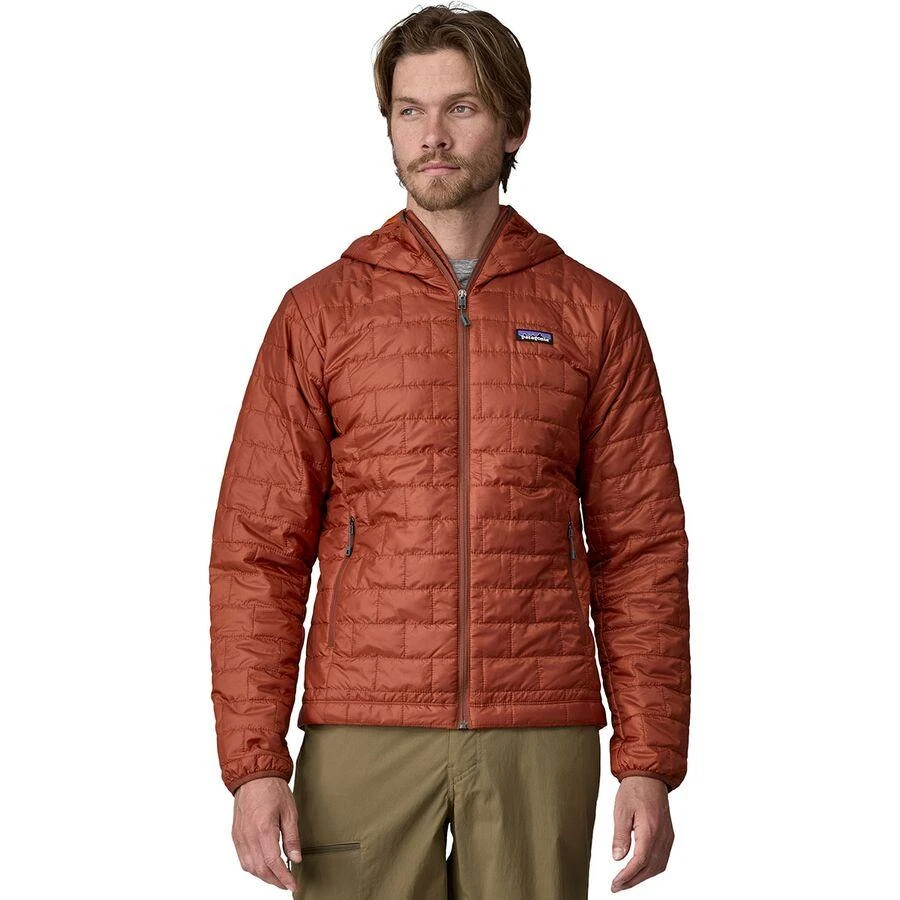 商品Patagonia|Nano Puff Hooded Insulated Jacket - Men's,价格¥1669,第1张图片