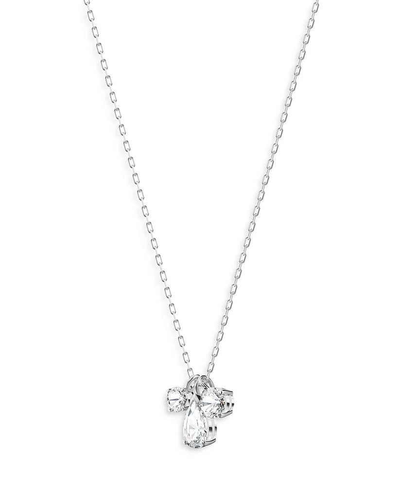 Mesmera Three Stone Pendant Necklace, 15.6" 商品