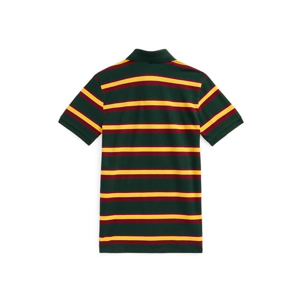 商品Ralph Lauren|Big Boys Short Sleeve Mesh Polo Shirt,价格¥284,第4张图片详细描述