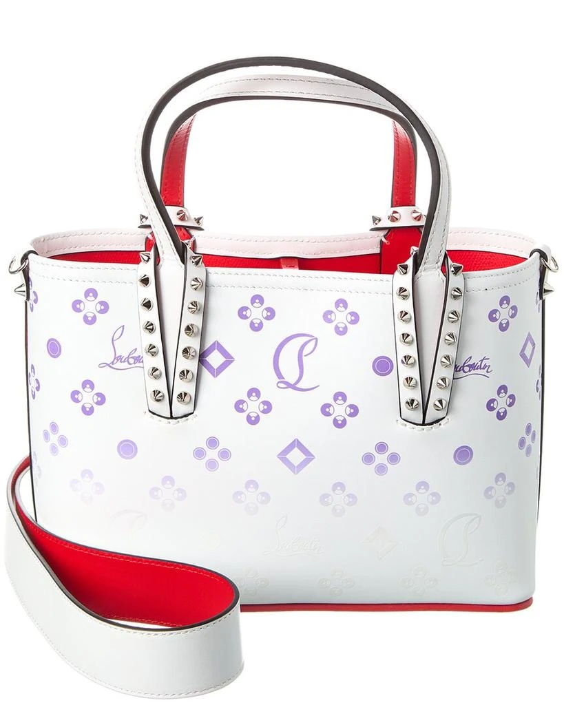 商品Christian Louboutin|Christian Louboutin Cabata E/W Mini Leather Tote,价格¥8884,第1张图片