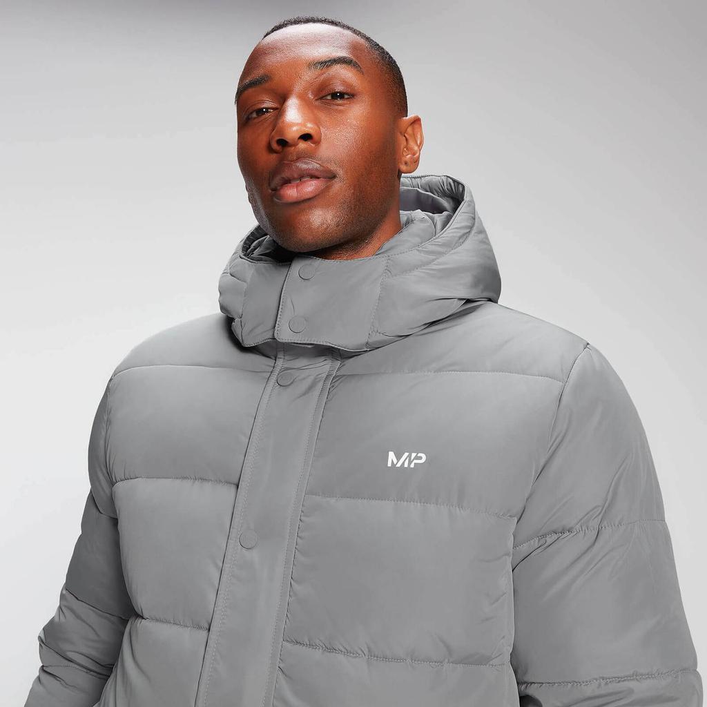 商品Myprotein|MP Men's Essential Puffer Jacket - Storm,价格¥386,第6张图片详细描述