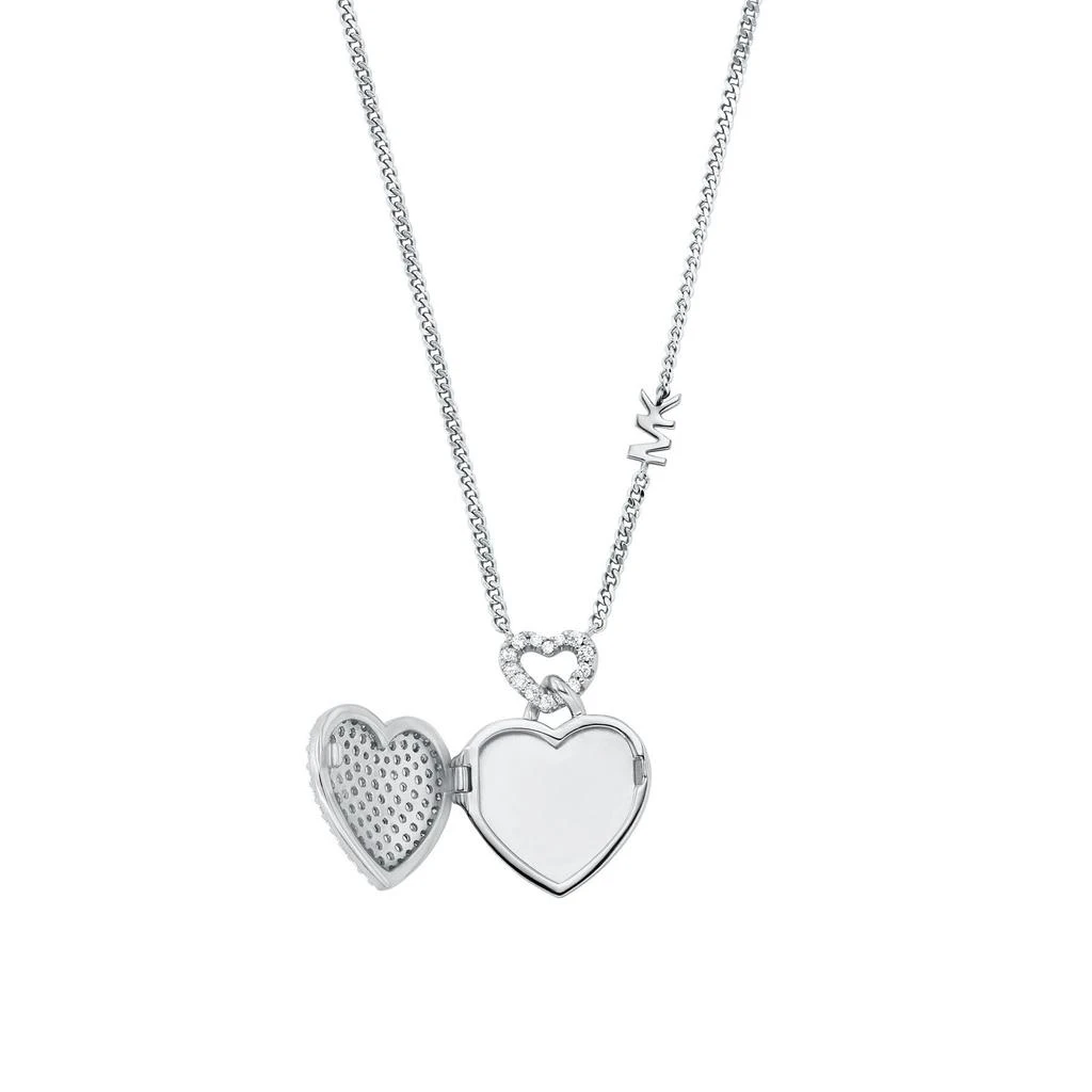 商品Michael Kors|Love Sterling Silver Pendant Necklace,价格¥492,第3张图片详细描述