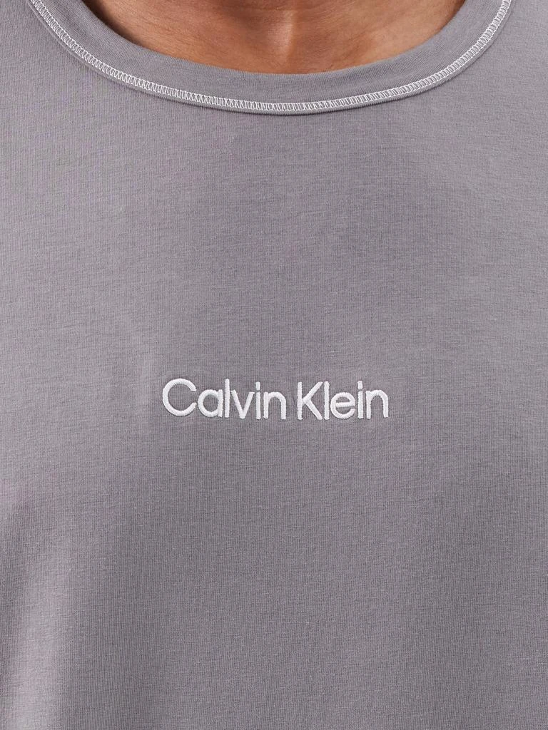 商品Calvin Klein|Logo embroidery cotton-blend pyjama top,价格¥152,第3张图片详细描述