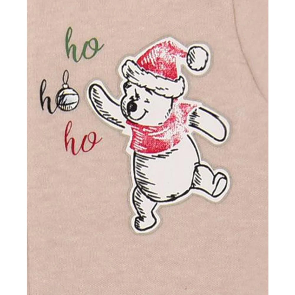 商品Disney|Baby Boys Winnie The Pooh Holiday Long Sleeve Coverall,价格¥183,第2张图片详细描述
