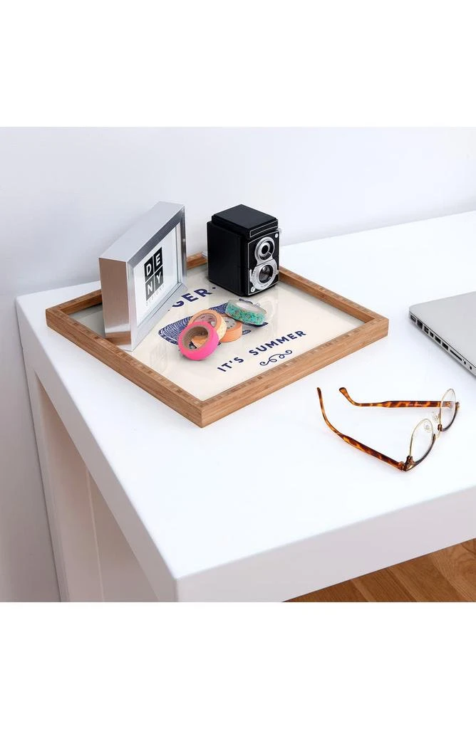 商品DENY Designs|Florent Bodart Smile Tiger Square Tray,价格¥378,第2张图片详细描述