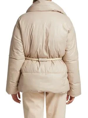商品A.L.C.|Liam Faux Leather Puffer Jacket,价格¥1654,第2张图片详细描述