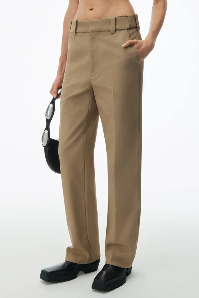 商品Alexander Wang|straight leg pant in cotton twill,价格¥1510,第3张图片详细描述