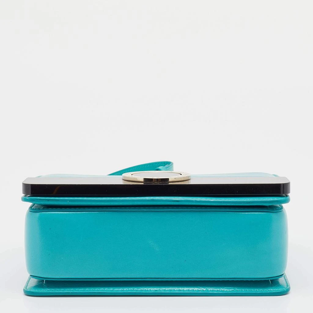 Bvlgari Turquoise Leather Crossbody Bag 商品