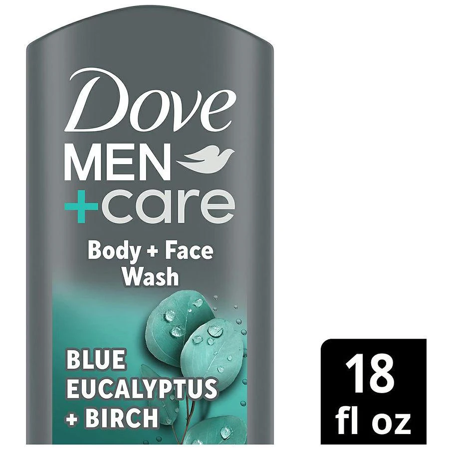 商品Dove|Body and Face Wash Blue Eucalyptus + Birch,价格¥58,第3张图片详细描述