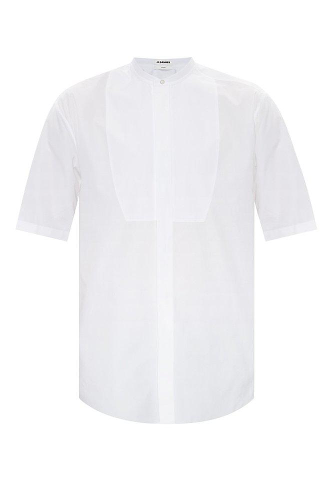 Jil Sander Short-Sleeved Buttoned Shirt商品第1张图片规格展示