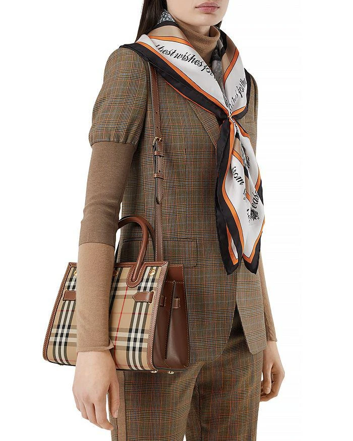 商品Burberry|Mini Vintage Check Two Handle Title Bag,价格¥16895,第2张图片详细描述