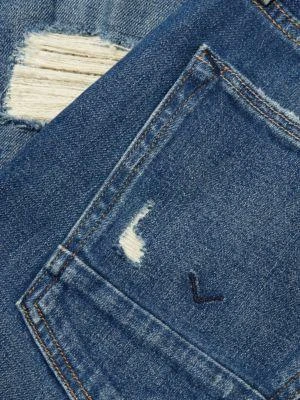商品Hudson|Zack Distressed Skinny Jeans,价格¥278,第4张图片详细描述