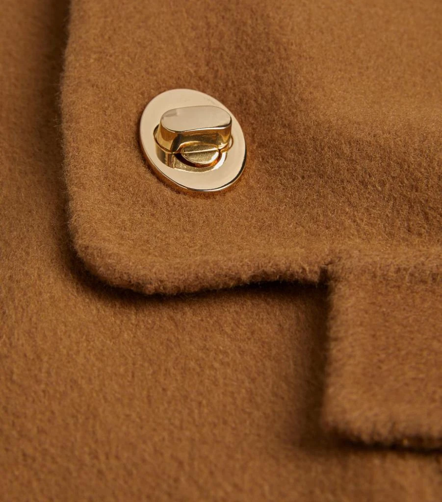 商品Maje|Wool Trench Coat,价格¥3627,第5张图片详细描述