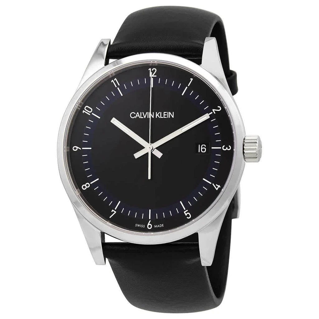 商品Calvin Klein|Calvin Klein Completion Quartz Black Dial Mens Watch KAM211C1,价格¥298,第1张图片