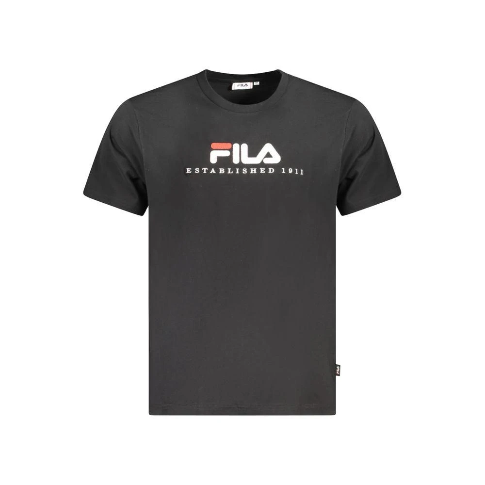 商品Fila|Fila Black Cotton Unisex T-Shirt,价格¥547,第1张图片