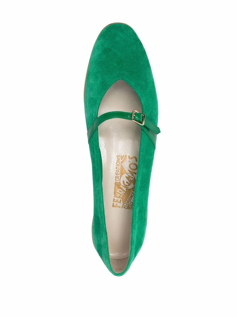 商品Salvatore Ferragamo|FERRAGAMO CREATIONS - Audrey (1954) Ballet Flats,价格¥4733,第4张图片详细描述