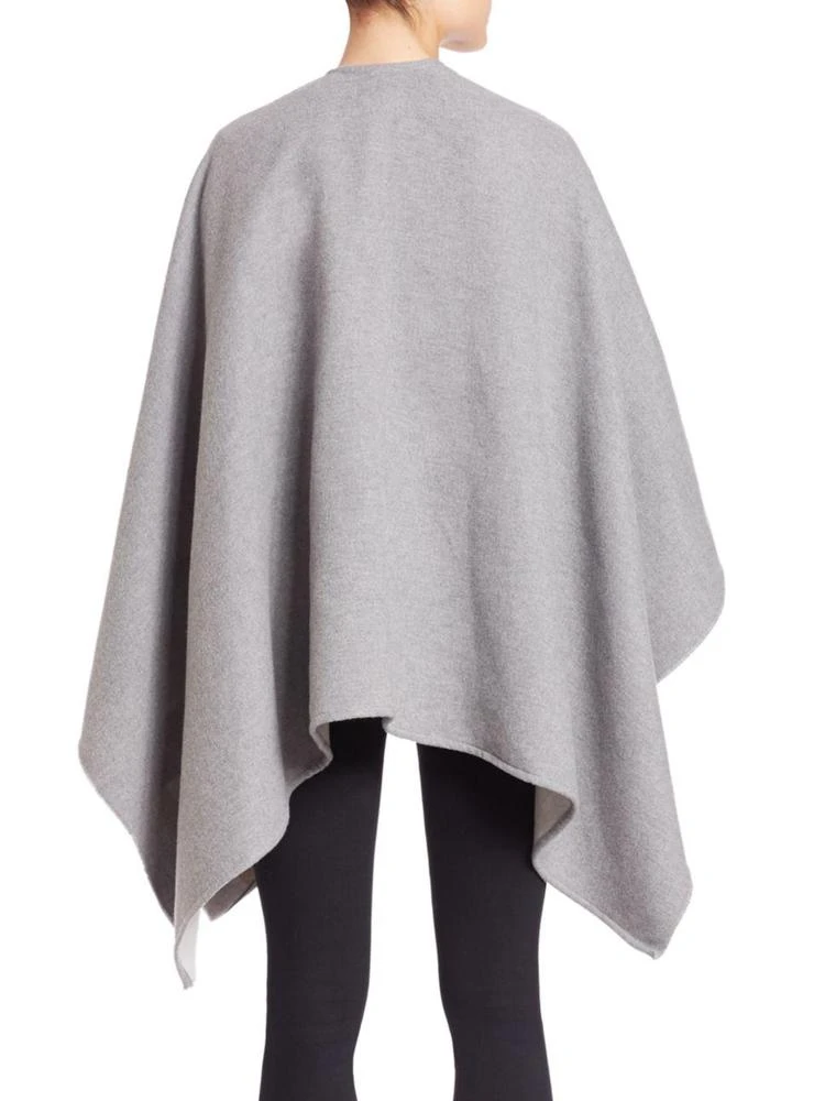 商品Burberry|Charlotte Reversible Check Wool Cape,价格¥4935,第2张图片详细描述