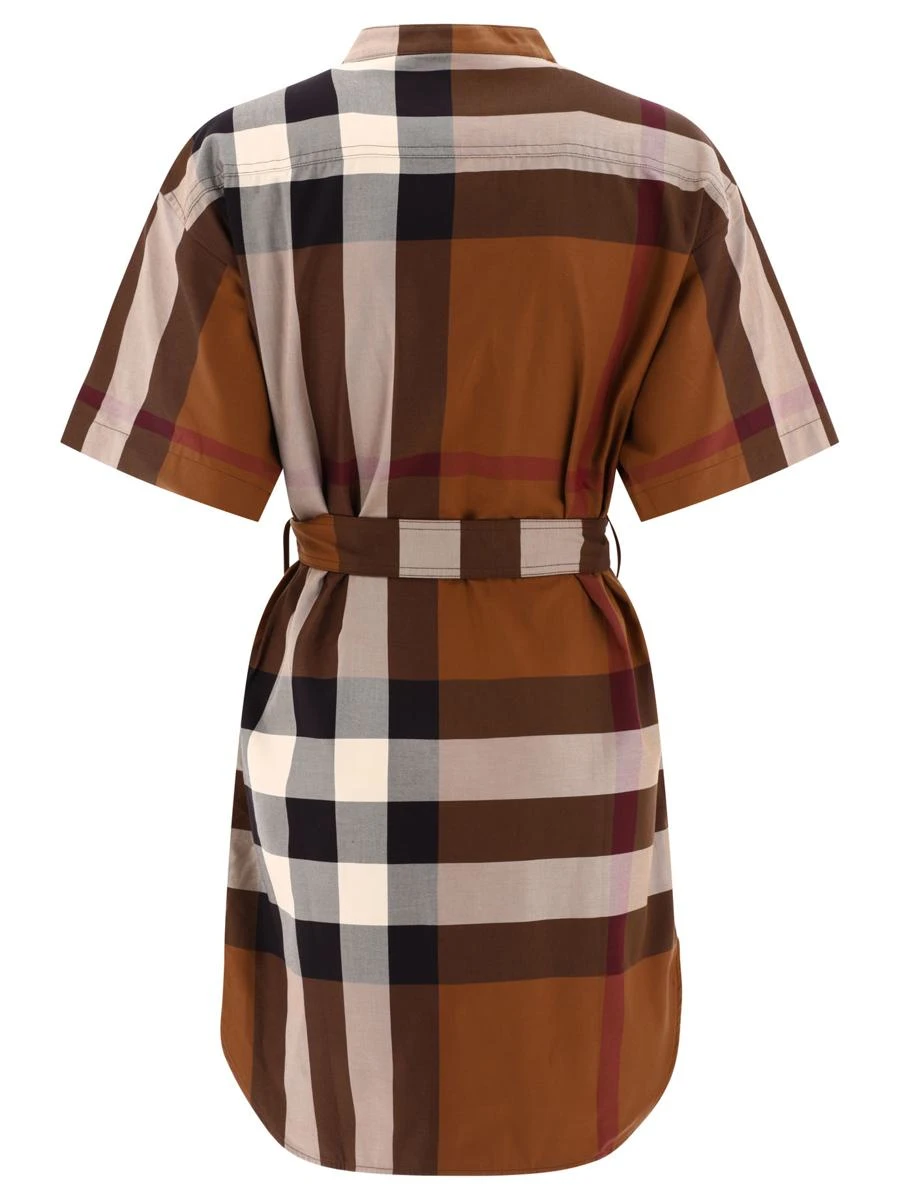 商品【商品预售7天】 Burberry|Burberry 女士连衣裙 8071109-0 棕色,价格¥3934,第3张图片详细描述