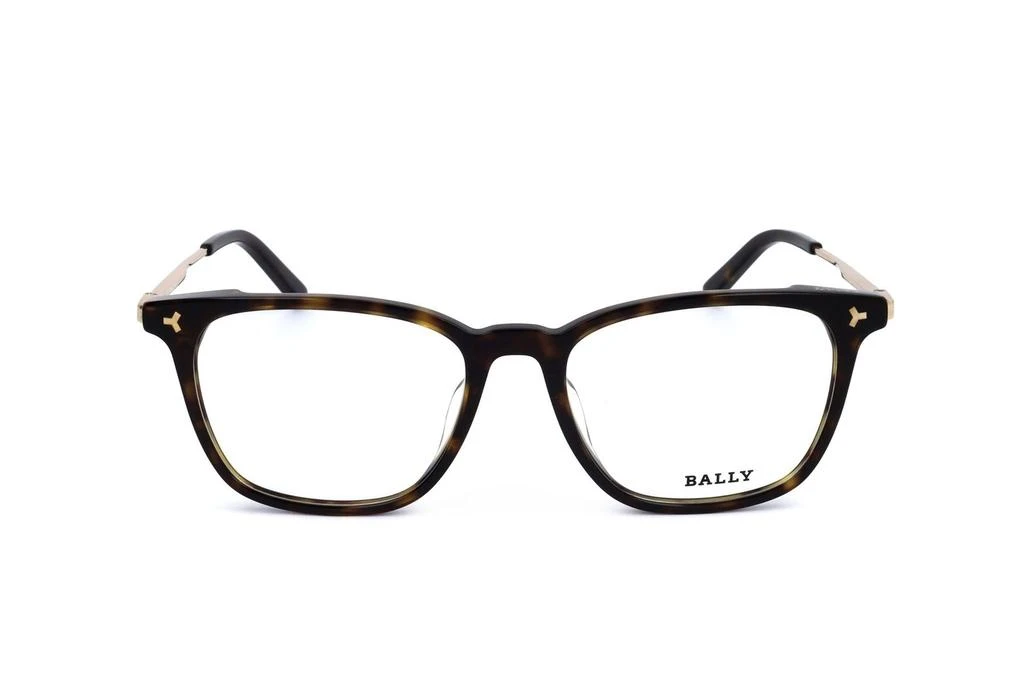 商品Bally|Bally Tortoise Shell Rectangle Frame Glasses,价格¥630,第1张图片